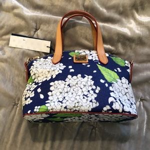 New Blue Floral Dooney & Bourke bag